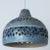1970s Bowl Blue Ceramic Pendant Light, Denmark, 1970 For Sale - Image 5 of 12