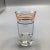 7 Striped Shot Glasses in Chrome Plated Caddy - Set of 8 For Sale - Image 9 of 13