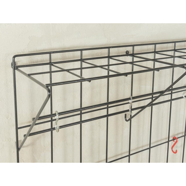 Mid-Century Modern Vintage Wall Wardrobe by Karl Fichtel, 1960s For Sale - Image 3 of 7