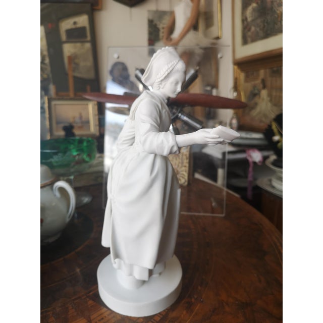 Ceramic Cité De La Céramique Coedition Marie Antoinette Statue from Mouvements Modernes & Sévres, 1970s For Sale - Image 7 of 14
