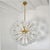 Murano Glass Flower Sputnik Chandelier 1990s For Sale - Image 4 of 14