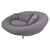 2000 - 2009 Oval DS-152 Lounge Sofa in Grey Bouclé Fabric from de Sede For Sale - Image 5 of 7