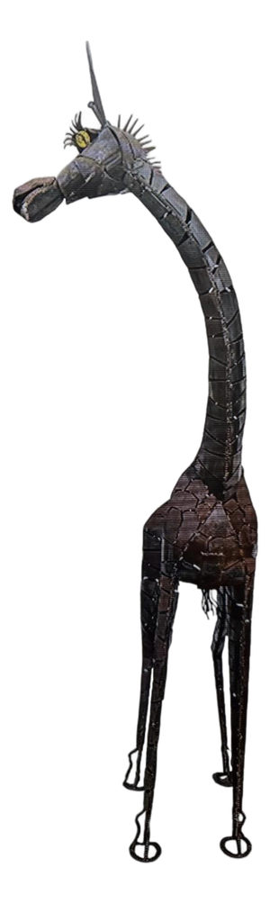 Lifesize Welded Metal Giraffe . Great Garden Decor