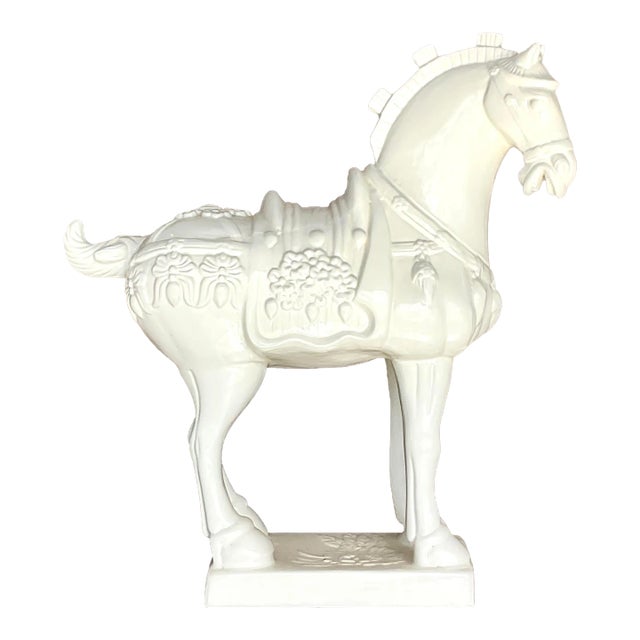 Vintage Asian Ceramic Tang Dynasty Style Horse For Sale
