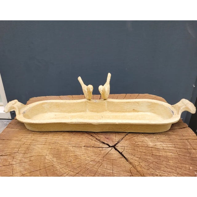 Cast Iron Bird Feeder Bird Bath, in Flawless conditions. Designed from 2000