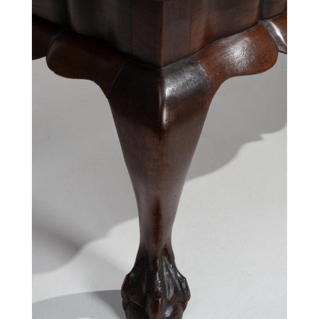 Early 20th Century France Brown Wood Coffee Table For Sale - Image 9 of 11