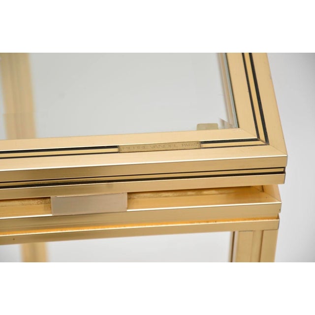 Vintage French Console Table from Pierre Vandel, 1970s For Sale - Image 9 of 10