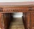 Antique French Style Oak Double Sided Carved Pedestal Desk For Sale - Image 14 of 18