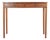 19th C. English Regency Bow Front Side Table or Small Desk For Sale