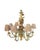 Vintage Italian Carved Wood Palm Beach Regency Style 8 Light Monkey Palm Tree Chandelier For Sale - Image 9 of 11