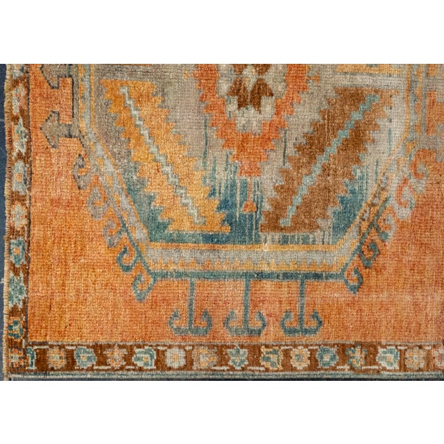 Turkish Oushak Runner Rug 2'10" x 16'6" #17460 For Sale - Image 4 of 8