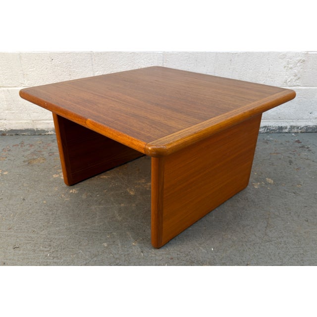 Brown Vintage Danish Teak End Tables by Vildbjerg Møbelfabrik For Sale - Image 8 of 14