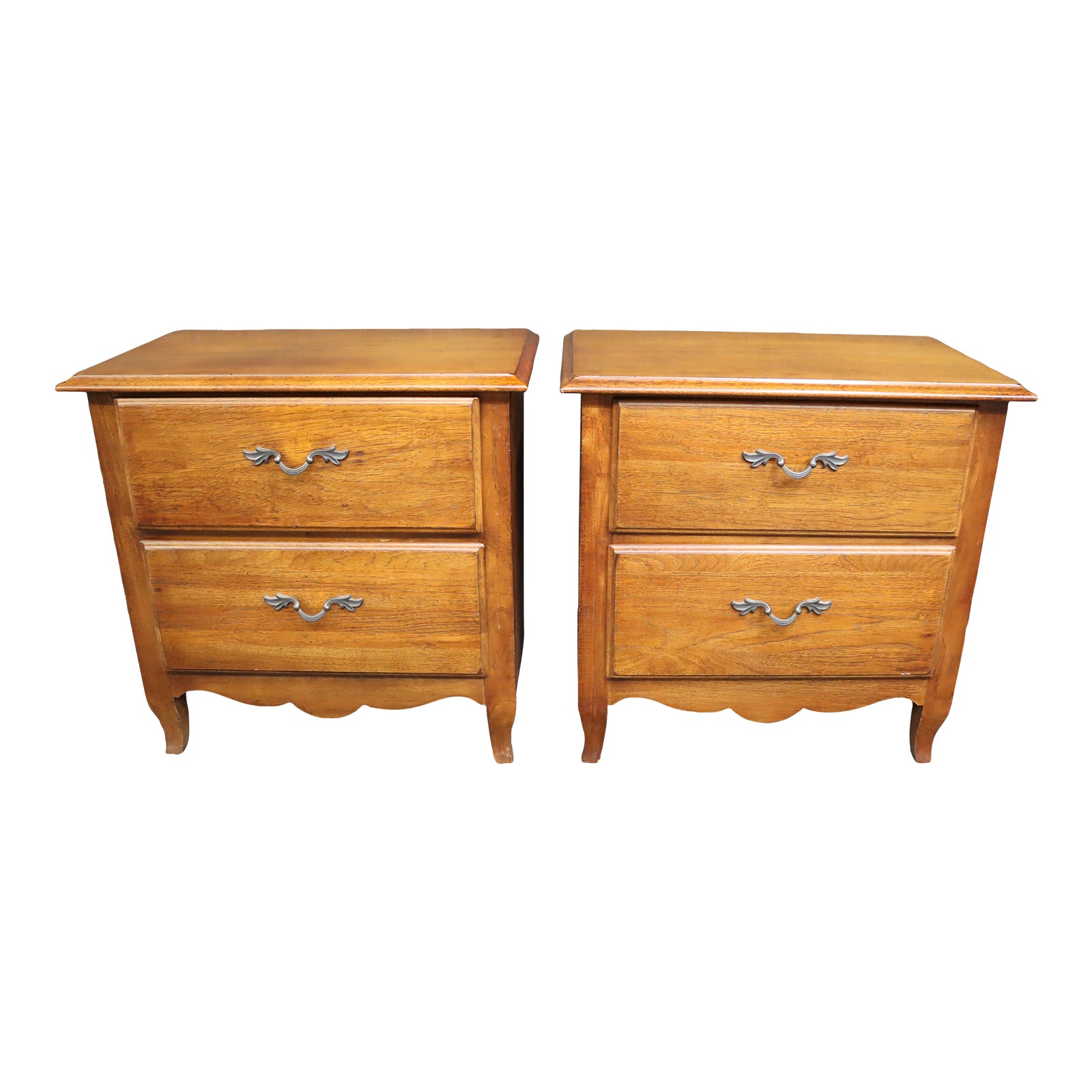 Thomasville Cherry Nightstand/Pair Chairish