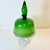 Murano 1970s Vintage Italian Boho Chic Hollywood Regency Murano Glass Cloche Over a Cake Stand - 2 Piece Set For Sale - Image 4 of 14