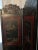 Vintage Tabletop Ebonized Wood & Inlaid Mother-of-Pearl Chinoiserie Folding Screen for Palm Beach Regency, British Colonial & Traditional Decor For Sale In New Orleans - Image 6 of 12