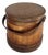 Late 19th C Authentic Shaker Wood Bucket. Pennsylvania, Circa 1885. All Original For Sale