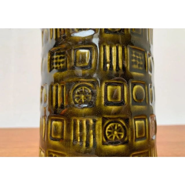 Vintage West German Pottery WGP Vase from Bay, 1970s, in Very Good conditions. Designed 1970 to 1979 This piece has an...
