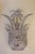 Silver Rare Matched Pair French Art Deco Tropic Palm Aluminum Glass Wall Sconce Lamps 1920's For Sale - Image 8 of 13