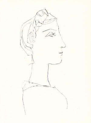 1985 Picasso Heliogravure 19 Woman With a Braid Reproduction
