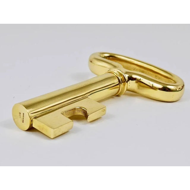 A beautiful Mid-Century cork screw or bottle opener in the shape of a big key, this is the biggest model available, which...