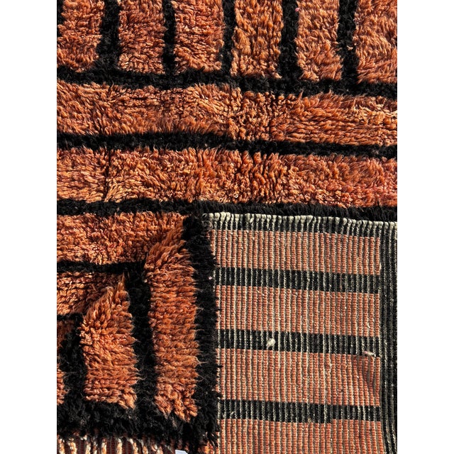 Luxe Berber Moroccan Rug, 1990 For Sale - Image 10 of 11
