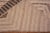 Modern Earthy Brown Chevron Moroccan Berber Beni Ourain Rug, Country of origin: Central Asia, Circa date: Modern Rugs