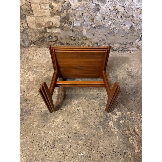 Vintage Danish Teak Nesting Tables by Mogens Kold, 1960, Set of 3 For Sale - Image 14 of 14