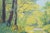 Original Oil Landscape, Pond and Small Boat For Sale - Image 4 of 5