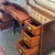 Wood 1940s Vintage Berkey and Gay Crotch Mahogany Desk For Sale - Image 7 of 11