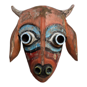 Animal Mask, (Goat). Drayton Island, Florida North America.