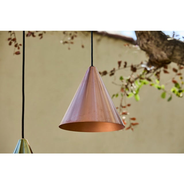 Not Yet Made - Made To Order Hans-Agne Jakobsson Raw Copper 'Tratten' Outdoor Pendant For Sale - Image 5 of 12