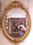 Mid 19th Century 19th Century French Louis XV Giltwood Oval Wall Mirror With Beveled Glass For Sale - Image 5 of 7