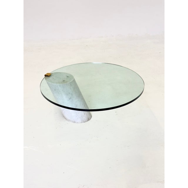 K1000 Coffee Table in Marble attributed to Team Form AG for Ronald Schmitt, 1970s For Sale - Image 9 of 12