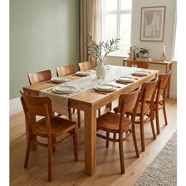 Vintage Bistro Chairs in Wood from Thonet, 1960s, Set of 6 For Sale - Image 9 of 12
