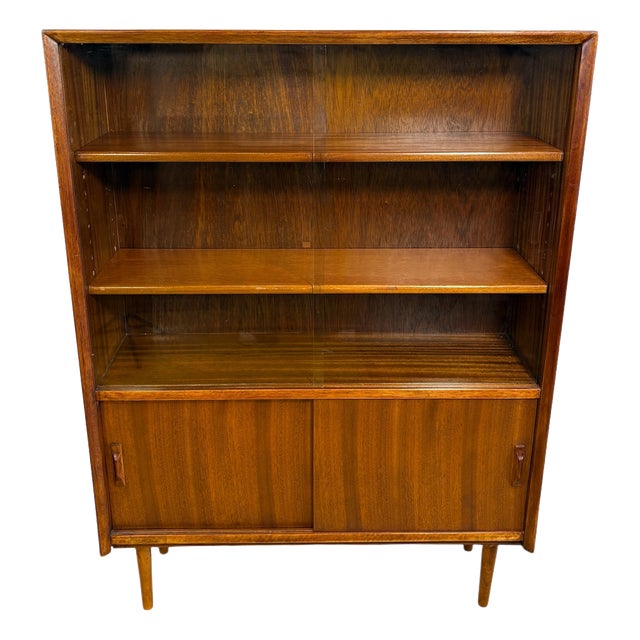 Mid-Century Modern Teak Bookcase by Herbert E. Gibbs, 1960 For Sale