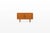 Authentic Danish sideboard from the 1960s, made in richly grained teak wood. This vintage piece features smooth tambour...