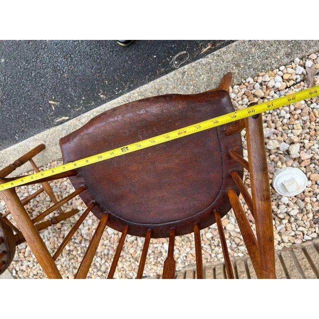 American Pine and Cherry Armchair. 19th Century For Sale - Image 12 of 12