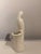 Vintage American ceramic Madonna planter featuring a beautifully stylized depiction of the Virgin Mary with hands clasped...