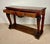 Traditional 1940s Spanish Carved Console Table with Two Drawers For Sale - Image 3 of 11