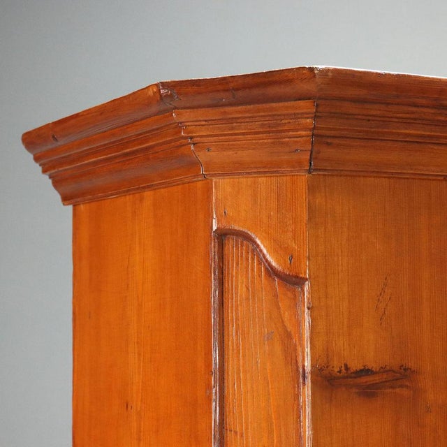 Mid-19th Century Italian Larch Wardrobe For Sale - Image 5 of 10