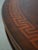 1990s Maitland Smith Inlaid Round Walnut Dining Room Table For Sale - Image 9 of 13
