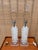A Pair of Vintage Mid Century Modern Stacked Lucite Blocks Table Lamps in the Karl Springer Style. Circa 1970s For Sale - Image 17 of 17