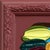 2020s Wine - Framed Original Neutral Multicolor Abstract Acrylic Painting on Canvas Board by Shiri Phillips For Sale - Image 5 of 9