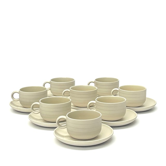 Postmodern Postmodern Matte & Gloss Dinnerset by Hornsea Concept - Place Settings for 8 / 46 Pieces For Sale - Image 3 of 12