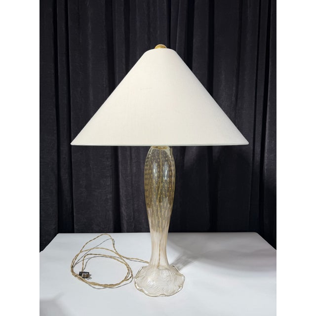 Late 19th Century Late 19th Century John Hutton Murano Glass Lamp for Donghia For Sale - Image 5 of 14