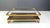 Vintage 23kt Gold 2-Tier Coffee Table from Belgochrom, 1970s For Sale - Image 4 of 11