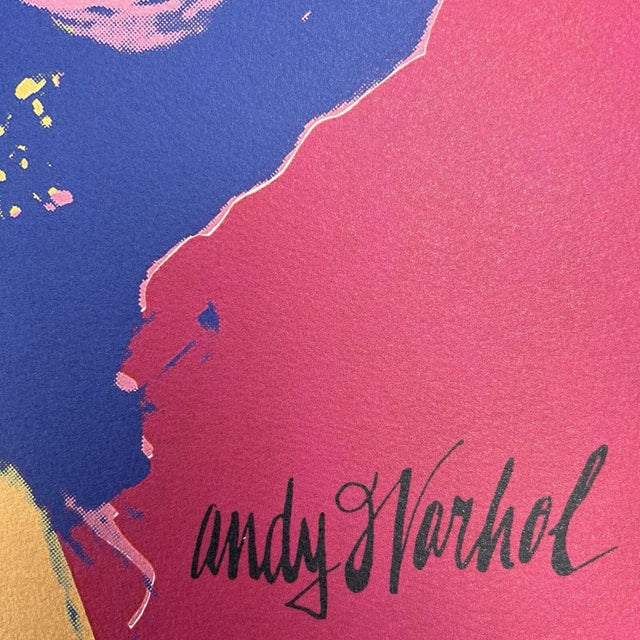 Pink 1986 Carnegie Museum of Art After Andy Warhol "Marilyn Monroe" Lithograph For Sale - Image 8 of 12