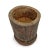 Original old village pestle pot from north India. Beautiful aged and sun bleached wood with lots of character, age, and...