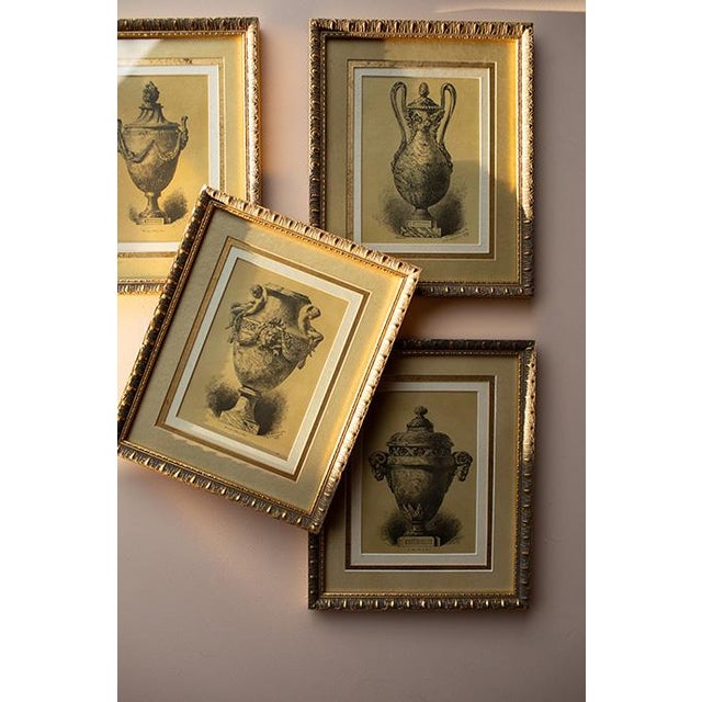 Neoclassical Vintage Neoclassical Gilded Framed Prints by c.h. Kreutzberger – Set of 4 For Sale - Image 3 of 15