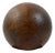Antique 17th Century Lignum Vitae Sphere For Sale